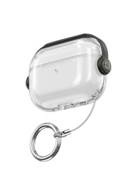 Resim Apple Uyumlu AirPods Pro 3 3.nesil Tema Kılıf - Siyah Düz Renkli 