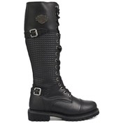 Resim Harley Davidson Siyah Kadın Günlük Çizme 025Z100533-Tıny-Black-De 37 