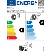 Resim Debıca 225/40R18 92Y Presto Uhp 2 XL Fp Yaz Lastiği 2023 