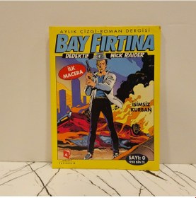 Resim Bay Fırtına - Dedektif Nıck Raıder Sayı 0 