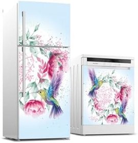 Resim Buzdolabı Ve Bulaşık Makinesi Takım Sticker 0311 