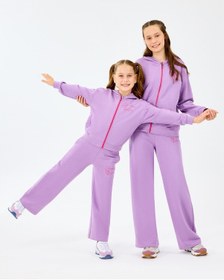 Resim Skechers G Lw Fleece Sweatpant Büyük Kız Çocuk Mor Eşofman Altı Sk2520004-4009 Mor 