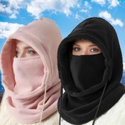 Resim Kadın Termal Balaclava Kapüşonlu Atkı - Tam Kapsama Boyun Gaiter & Kapüşon, Rüzgar Geçirmez Soğuk Hava Yüz Maskesi, Kayak, Bisiklet, İşe Giderken Yumuşak Sıcak Kış Aksesuarı - Siyah, Pembe, Kahverengi - Açık Hava Aktiviteleri ve Günlük Kış Giyim, Kış Aksesuarları, Kayak Ekipmanı, Minimalist Tasarım, Dayanıklı Kumaş, Bisiklet Atkısı, Spor Stili, Yüksek Kaliteli Malzeme, Boyun Isıtıcısı, Açık Hava Tutkunları, Kış Spor Atkısı, Yüksek Profil Gadget Atkısı 