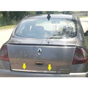 Resim Woc Chrome Renault Megane 2 Sedan Krom Bagaj Alt Çıta 2004-2010 P 