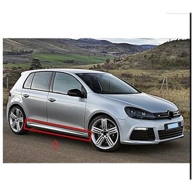 Resim Vw Golf 6 Yan Marşpiyel Takımı - R Model - Plastik 