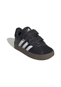 Resim Adidas Vl Court 3.0 Cf I Unisex Bebek Sneaker-siyah Siyah 