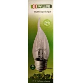 Resim Pause 18-28W E27 Halojen Şeffaf Ampul (8'li Paket) 