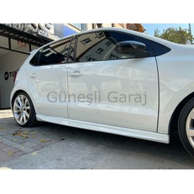 Resim GÜNEŞLİ GARAJ Volkswagen Polo Makyajlı Body Kit Seti Plastik Uyumlu 
