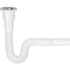 Resim Ecovibe Körüklü Lavabo Sifonu Rekorlu Adaptör Conta Hediyeli 