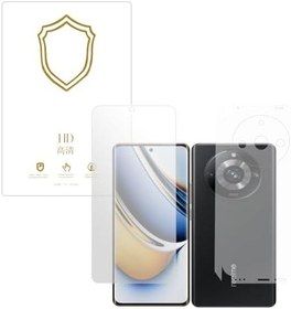 Resim Microcase Realme 11 Pro Plus 5G ile Uyumlu Full Tpu Ön Arka ve Yan 360 Nano Koruma- EKM116 