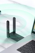 Resim TechnoStation 5Ghz Destekli WiFi Adaptör USB Girişli WiFi Sinyal Güçlendirici Cihaz Mini Sinyal Güçlendirici 