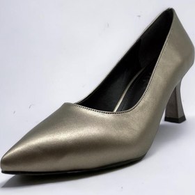 Resim MASSİMA Massima 9536 Platin Stiletto Ayakkabı 