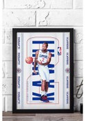 Resim Kawhi Leonard Çerçeveli Tablo - Basketbol Nba Posteri Tablo 