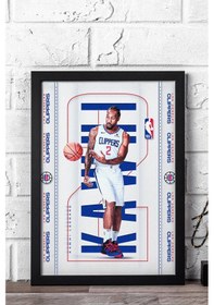 Resim Kawhi Leonard Çerçeveli Tablo - Basketbol Nba Posteri Tablo 