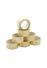 Resim 24 Adet 45mm X 100mt Şeffaf Koli Bandı Süper Kalite Koli Bantı 