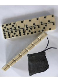 Resim Domino Taşı Melamin Büyük Boy Özel Torbalı 