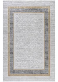 Resim Padişah Halı Sümela 67012 095 Serisi Akrilik Salon Oturma Yatak Odası Halısı Gri 