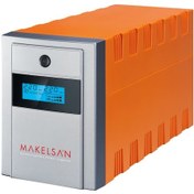 Resim Makelsan Lion Plus 1500 VA Line Interactive UPS Güç Kaynağı 