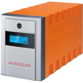 Resim Makelsan Lion Plus 1500 VA Line Interactive UPS Güç Kaynağı 