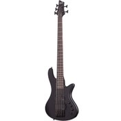 Resim Schecter Stiletto Stealth-5 Bas Gitar (Satin Black) 
