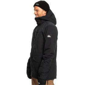 Resim Quiksilver Fairbanks Erkek Siyah Snowboard Ceketi 