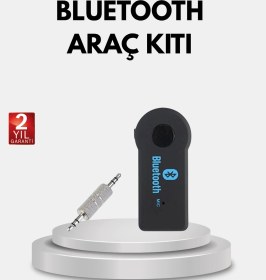 Resim Car Bluetooth Aux Oto Mp3 Player Kablosuz Müzik Ve Görüşme Cihazı 