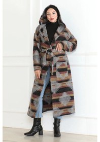 Resim Winter Desen Oduncu Kuşaklı Kap / Turuncu - F0505 Turuncu 