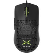 Resim Delux M700BU Rgb 67G Ultra Hafif Kablolu Oyuncu PMW3389 Sensörlü 16000 Dpı Mouse Siyah 