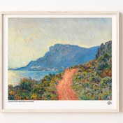 Resim Monaco Yakınlarındaki La Corniche, Poster 