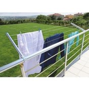 Resim Genel Markalar Asvera - %100 Alüminyum Pratik Balkon Çamaşır Kurutmalığı - %100 Alüminyum Balkon Çamaşır Kurutma As 