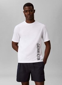 Resim CALVIN KLEIN CALVIN KLEIN Erkek Marka Logolu Günlük Kullanıma Uygun Beyaz T-Shirt LV00NM3019 100 