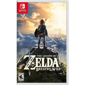 Resim Nintendo Switch Mavi Kırmızı Joy - Con + The Legend Of Zelda Breath Of The Wild 