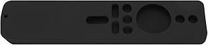Resim Fydun Tv Stick Silikon Koruyucu Kapak 4K Kaymaz Uzaktan Kumanda Kutusu Kordonlu Mor Geniş Kullanım Alanları (siyah set) 