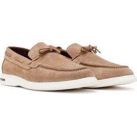 Resim Derimod Erkek Vizon Süet Deri Casual Loafer 26SFD670810 