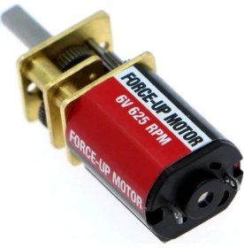 Resim Force Up Force-Up 6V 625 Rpm Karbon Fırçalı Dc Motor 