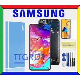 Resim Samsung Galaxy A70 Sm-A705 Çıtalı Ekran Lcd Dokunmatik 