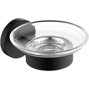 Resim Sanlindousanlindou Metal Detaylı Sabunluk - Siyah Diğer 