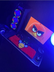 Resim Kirbi Angry Birds Klavye Halısı 