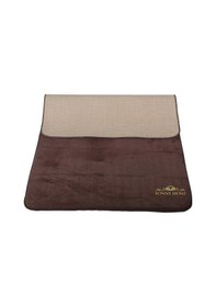 Resim Bonny Home Unicolor Düz Kahve 2li Banyo Paspası Halısı Seti Kaymaz Kahverengi 