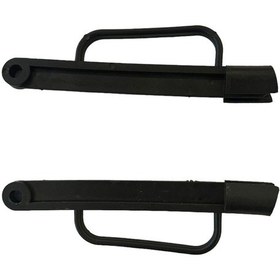 Resim Baza Amortisör Emniyet Kilidi Kulplu Siyah 2 Adet 