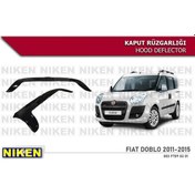 Resim Fiat Doblo 2 Kaput Rüzgarlığı Koruyucu 2012 - 2015 