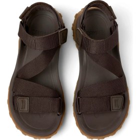 Resim Camper %100 Geri Dönüştürülmüş Polyester Koyu Kahve Erkek Sandalet Drift Trail Sandal 