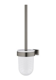 Resim Grohe Essentials Cube Tuvalet Fırçası Seti - 40513al1 Gri 