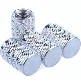 Resim Xiyu Shop 4 Adet Gümüş C Stili Et Taç Şekli Araba Lastiği Hava Valfi Gövde Kapakları Oto Tekerlek Gövdesi Hava Valfi Toz Kapakları Oto Kamyon Motosiklet Bisiklet Toz Geçirmez Kapaklar (Yurt Dışından) 