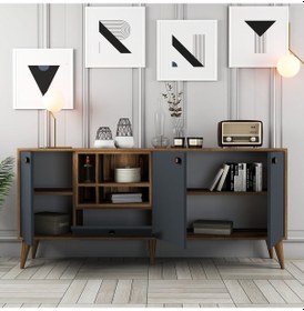 Resim Napoli Konsol - Antrasit 