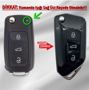 Resim Genel Markalar Volkswagen Uds Golf Jetta Passat Polo Sustalı Çevirici - dönüşüm Kumanda Kabı 3 Buton 