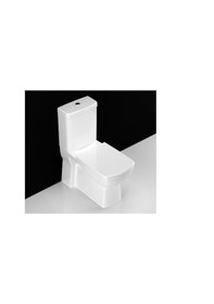 Resim Turavit PLZ1708 Plaza Kanallı Duvara Sıfır Klozet Nkp Yavaş Kapak 