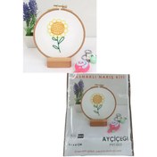 Resim Nakış Kitleri Kasnaklı 8.6 X 6 cm Ayçiçeği 