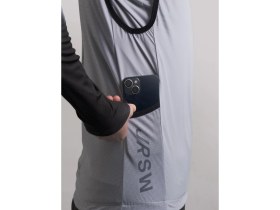 Resim Jordanred Lodos Gri Bisikletçi Yeleği 2XL Cepli Yetişkin Kullanımı İçin Hafif Kumaş 