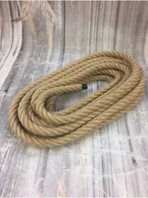 Resim Doğalsan Tarım Jüt Halat 20 mm 10 metre Hasır Ip Dekor Ipi Ip Halat Jüt Kendir Jüt Çuval Ipi Urgan Jüt Kendir 